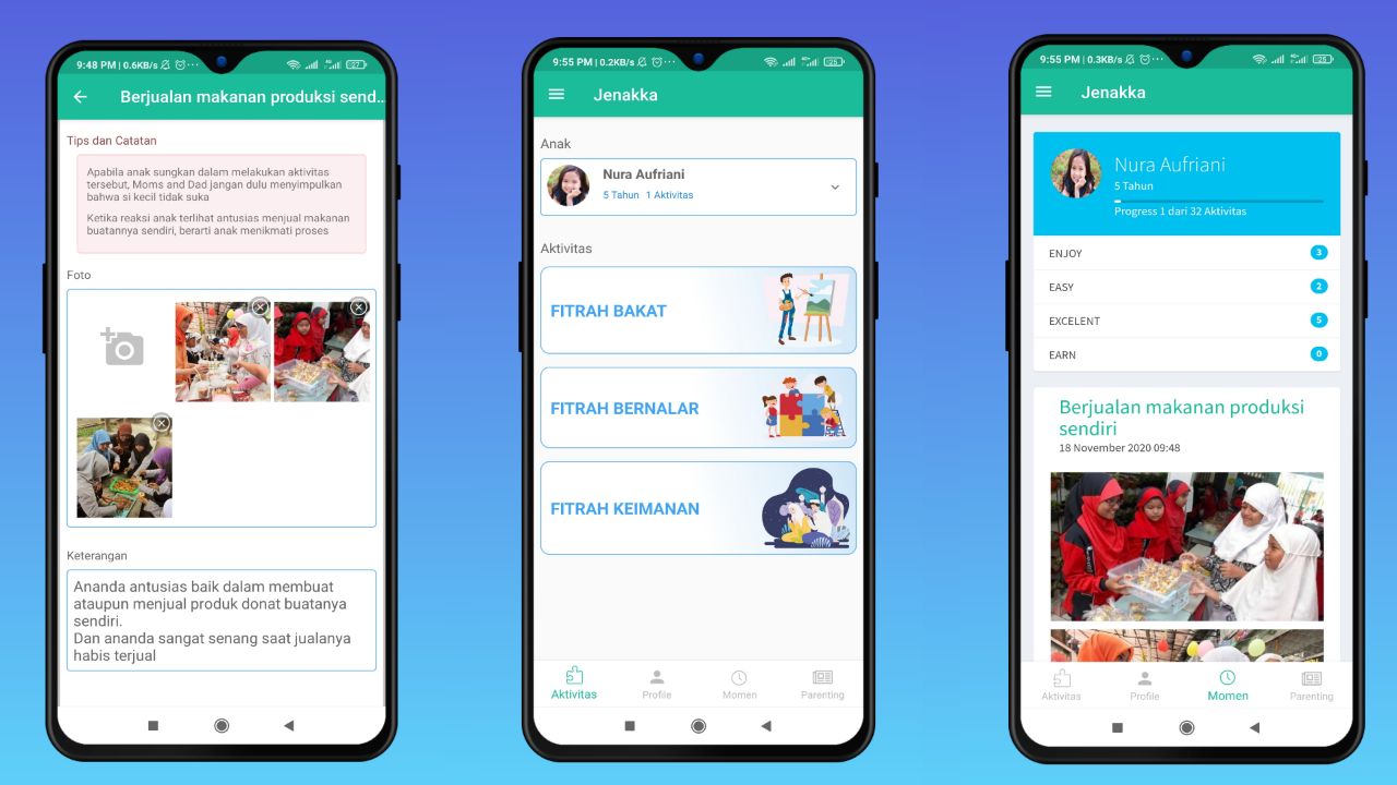 Aplikasi Jejak Anak Kita - Jenakka