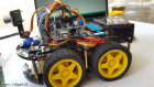 Gambar 2 Fullset Smart Robot Car Kit dengan Arduino UNO R3, Ultrasonic Sensor,Infrared dan Bluetooth Module