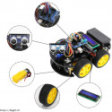 Gambar 6 Fullset Smart Robot Car Kit dengan Arduino UNO R3, Ultrasonic Sensor,Infrared dan Bluetooth Module